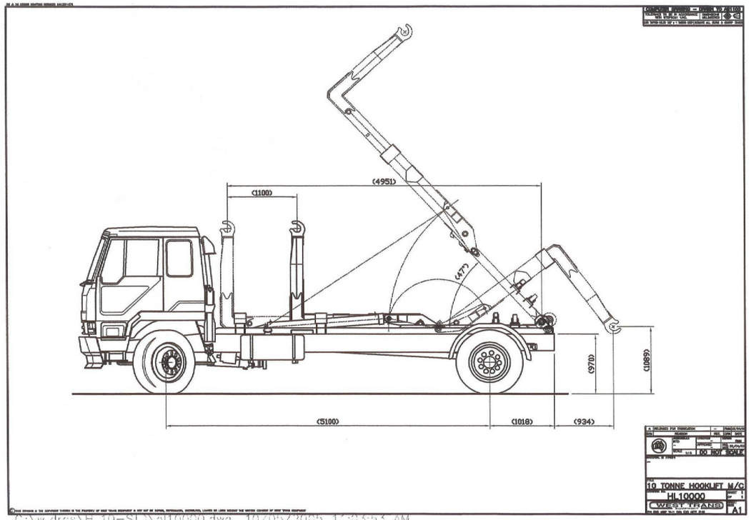 hook lift diagram